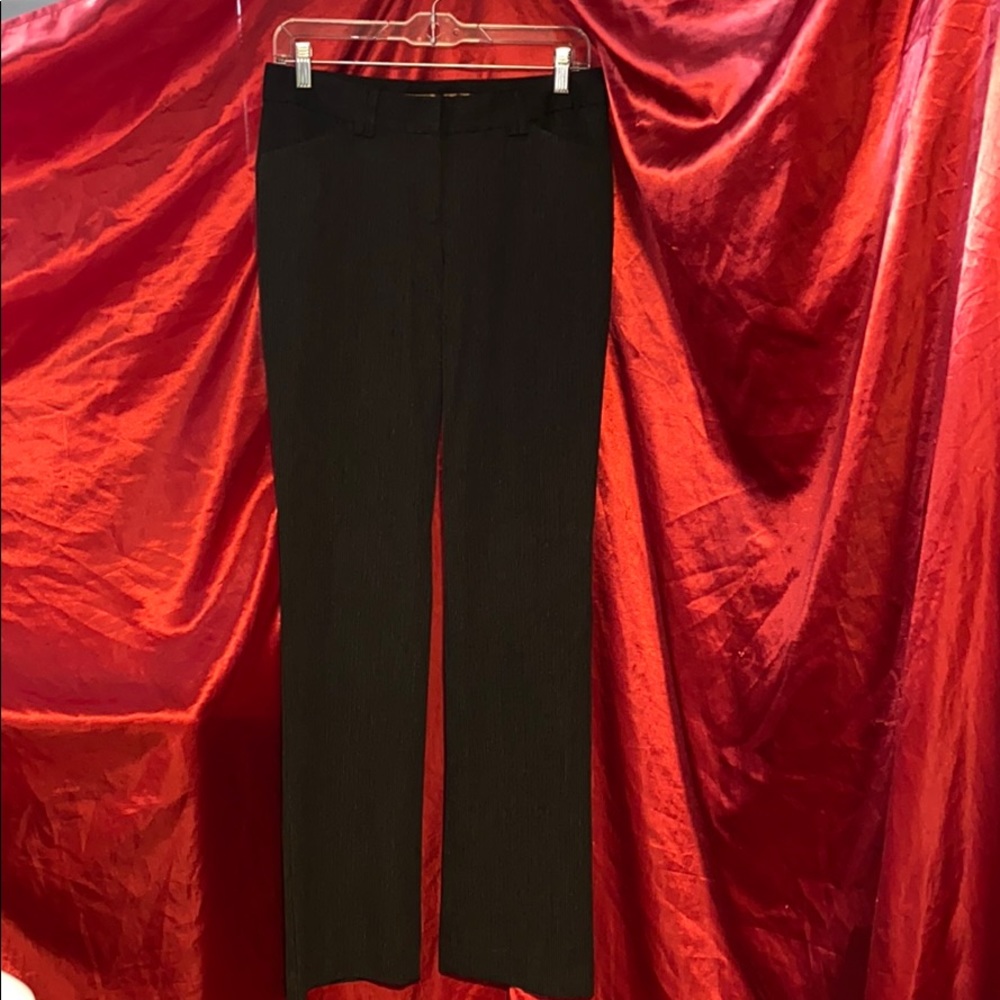 Express White & Black Stripe Design Dress Pants
